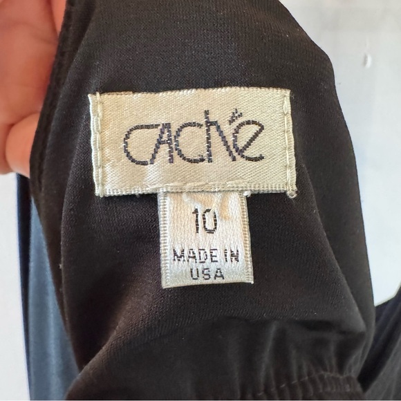 Vintage Cache Horsebit Spaghetti Strap Dress for Vacation or Party Size 10 - Picture 4 of 7